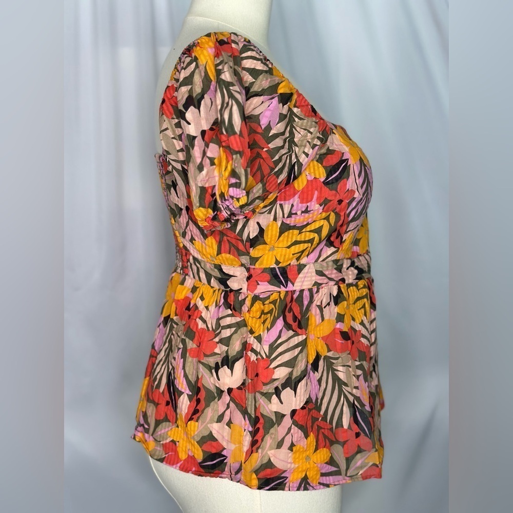 Loft Floral Top (30) - Picture 5 of 14